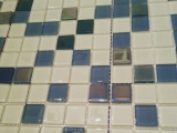 Beautiful mosaic texture for bathroom wall